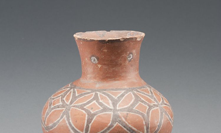 运博藏珍 | 新石器时代大汶口文化彩绘红陶壶