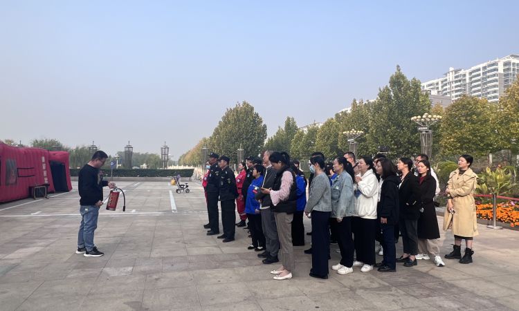 聊城中国运河文化博物馆开展消防安全应急演练活动